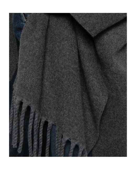 Brunello Cucinelli Black Fringes-Detail Cap