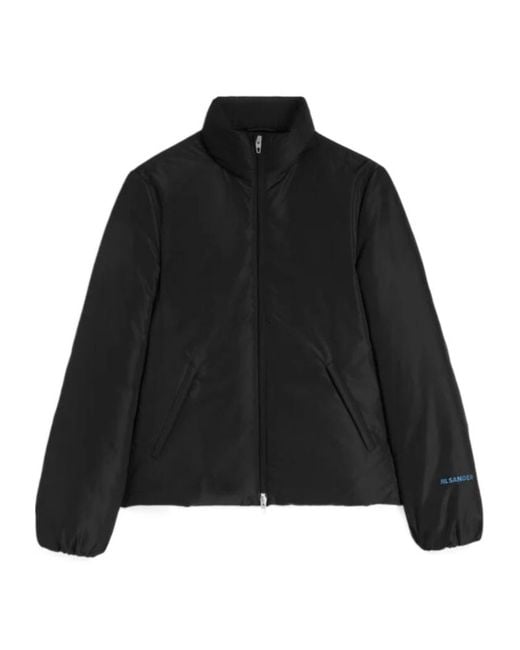Jil Sander Black Technical Down Blouson