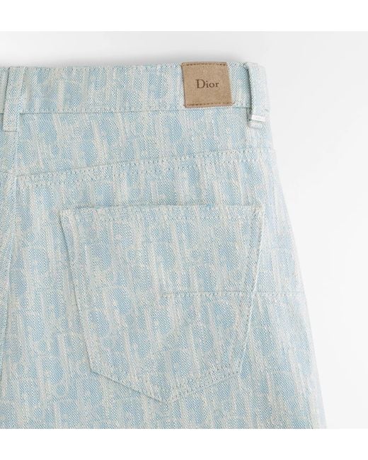 Dior Blue Regular-Fit Jeans