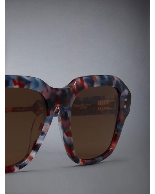 Thom Browne Multicolor Oversize-Frame Sunglasses for men