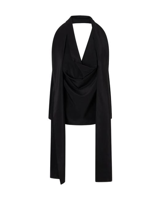 Sharon Wauchob Black Silky Tank Top
