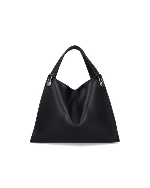 The Row Black Alexia Small Tote