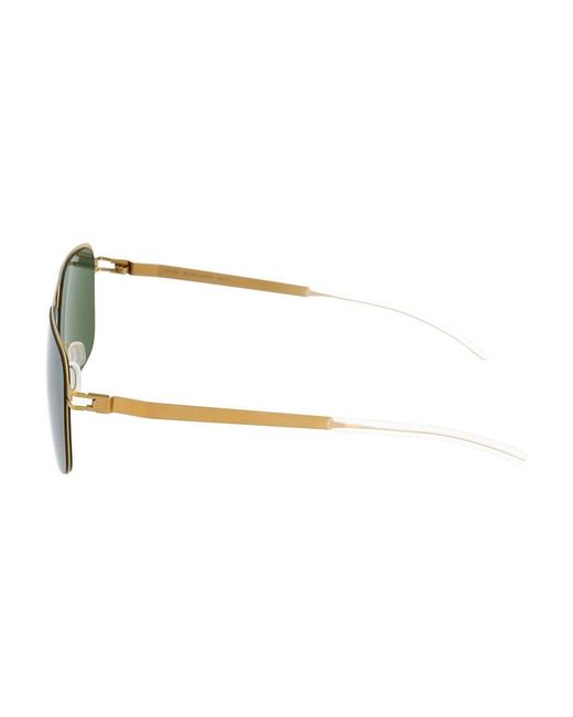 Mykita Green Wilder Square-Frame Sunglasses