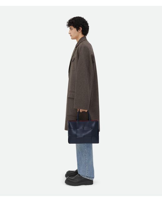 Bottega Veneta Blue Small East-West Arco Tote for men