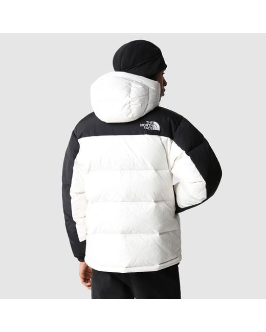The North Face Black Logo Embroidered Zipped Puffer Jacket for men