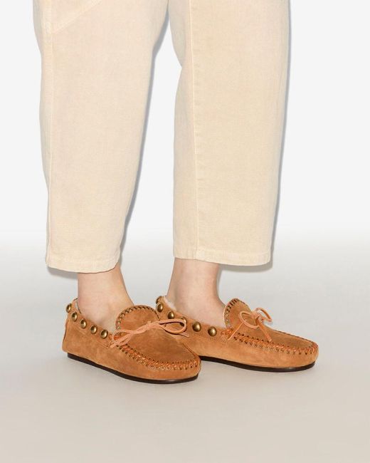 Isabel Marant Brown Fitza Loafers