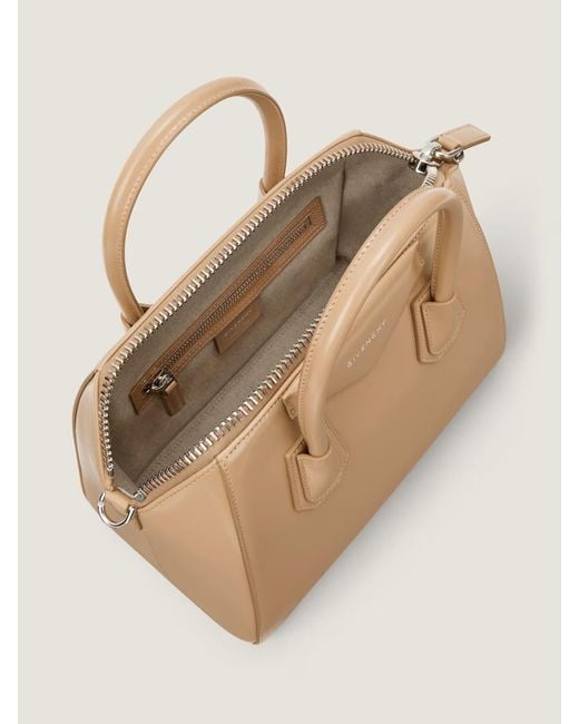 Givenchy Natural Antigona Small Leather Shoulder Bag