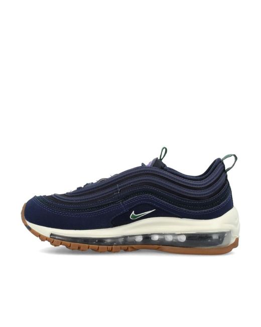 Nike Blue Air Max 97 Low-Top Sneakers