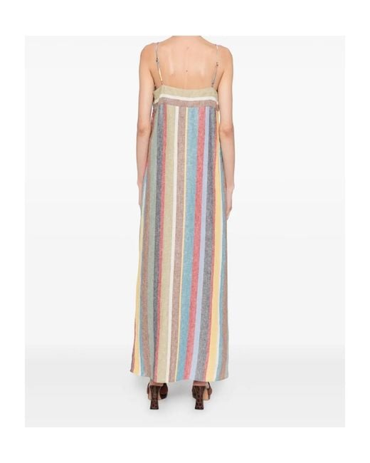 Staud White Sleeveless Dress