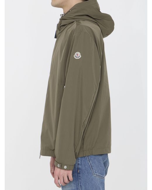 Moncler Black Traversier Hooded Jacket for men