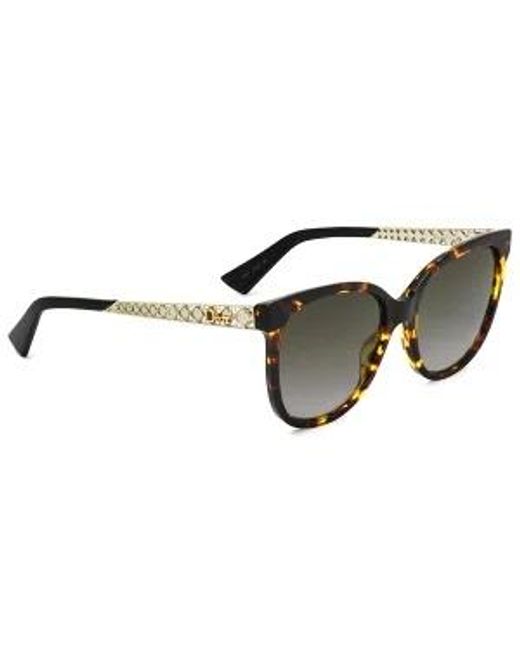 Dior Green Round Sunglasses