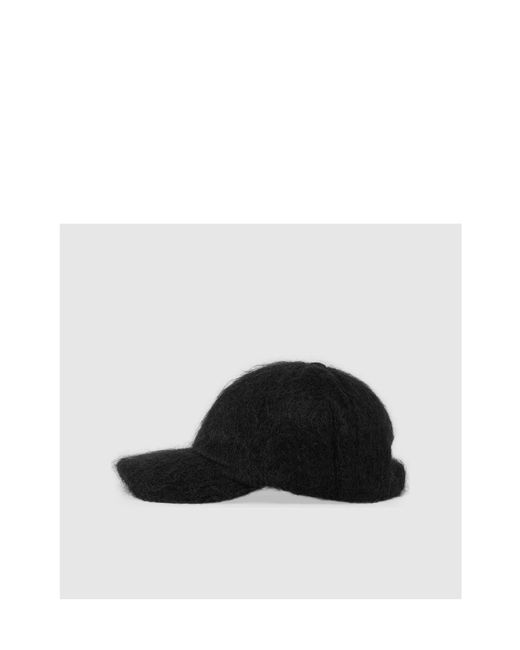 Gucci Black Logo Plaque Baseball Cap
