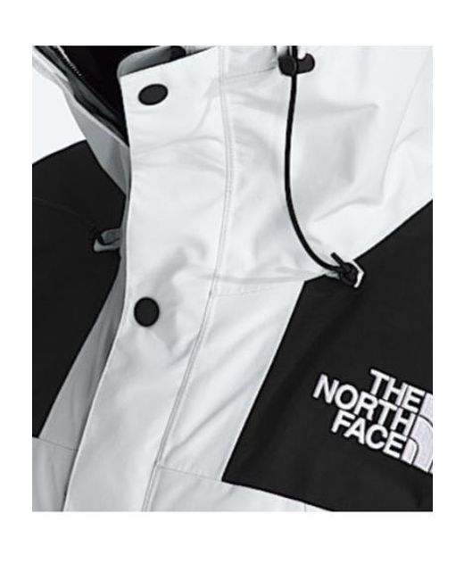 The North Face White Panelled Hooded Jacket for men
