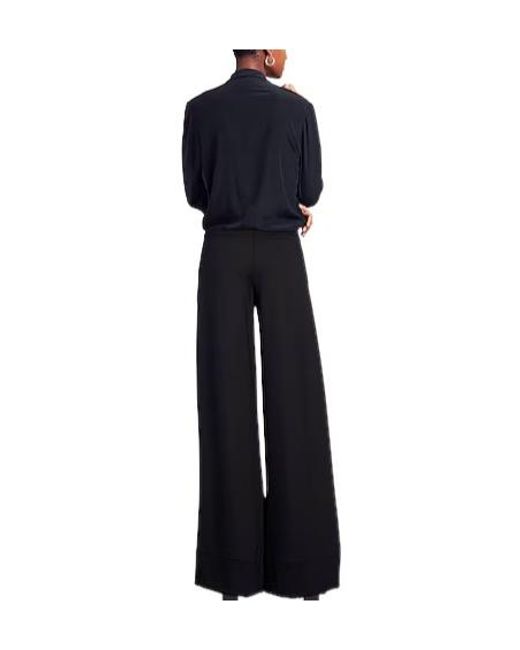 Max Mara Blue Plain Colour Trousers