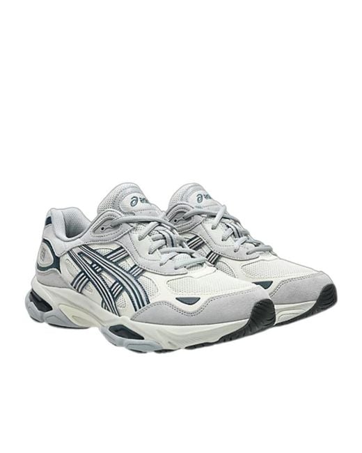 Asics White Gel-Nyc 2.0 Low-Top Sneakers for men