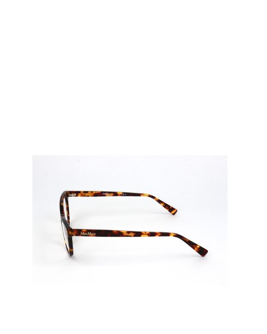 Max Mara White Cat-Eye Glasses