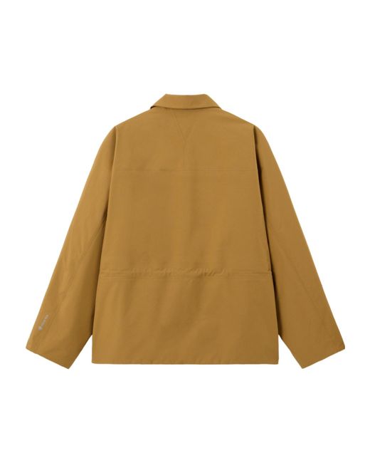 Stone Island Natural Waterproof And Windproof Coach Jacket With Padding for men