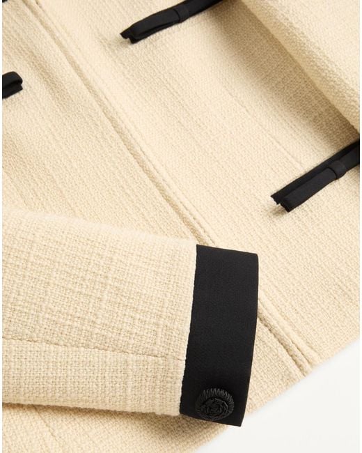 Valentino Natural Bow Detailed Tweed Jacket