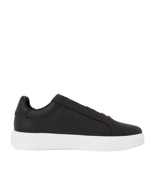 Bally Black Round-Toe Sneakers for men