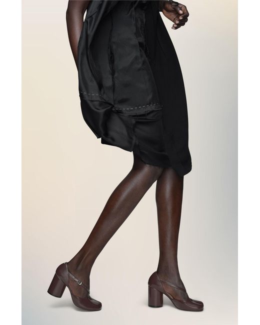 Maison Margiela Brown Tabi Décolleté