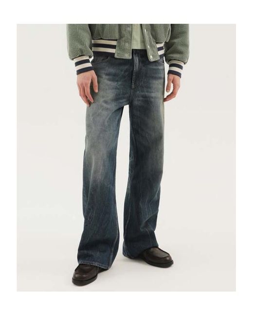 1989 STUDIO Blue Wide-Leg Jeans for men