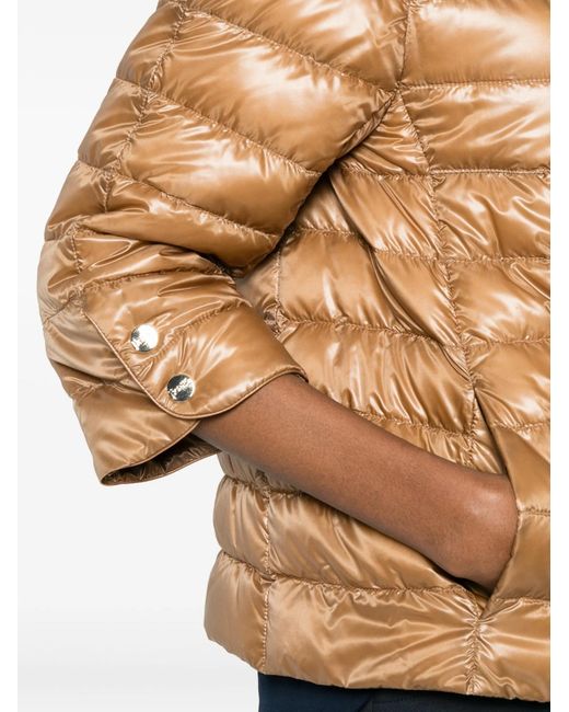 Herno Natural Quilted Jacket
