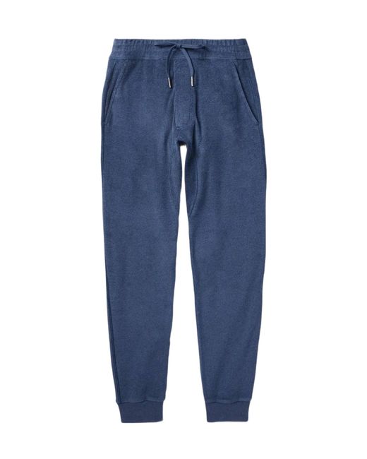 Tom Ford Blue Drawstring Sweatpants for men