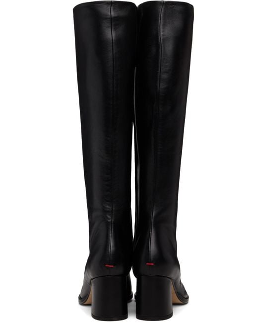 Aeyde Black Alina High Boots