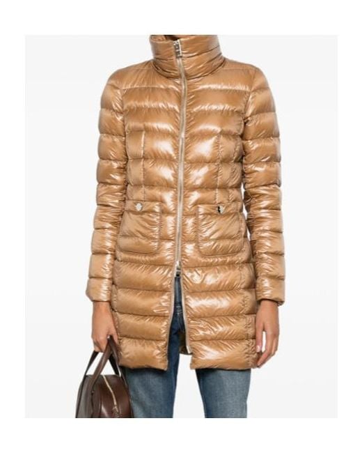 Herno Natural Quilted Down Jacket