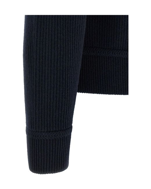 Tom Ford Blue Long-Sleeve Casual Jacket for men
