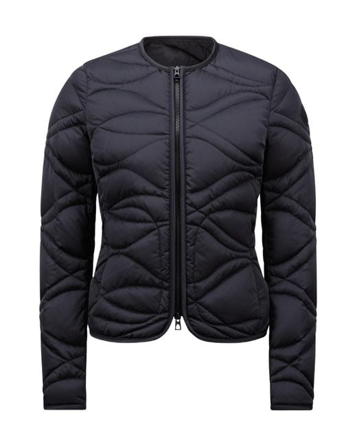 Moncler Blue Pyrope Short Down Jacket