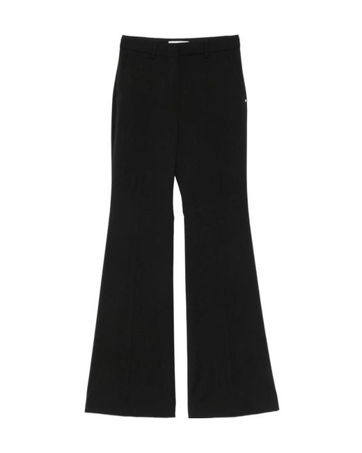 Sportmax Black Casual Pants With Belt Loops