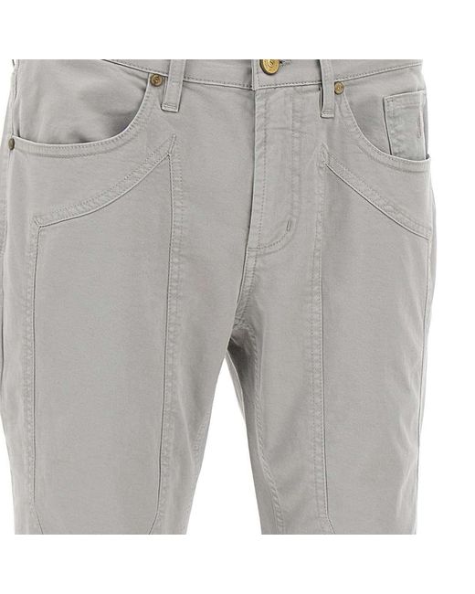 Jeckerson Gray John Slim-Fit Pants for men