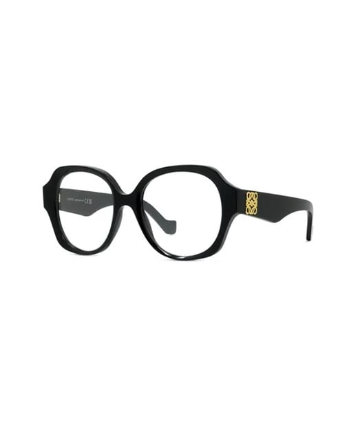 Loewe White Oval Frame Glasses
