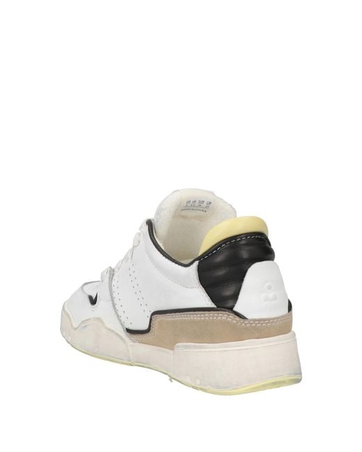 Isabel Marant White Solid Color Sneakers