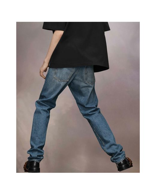 Maison Margiela Blue 4 Stitch Straight-Leg Jeans for men
