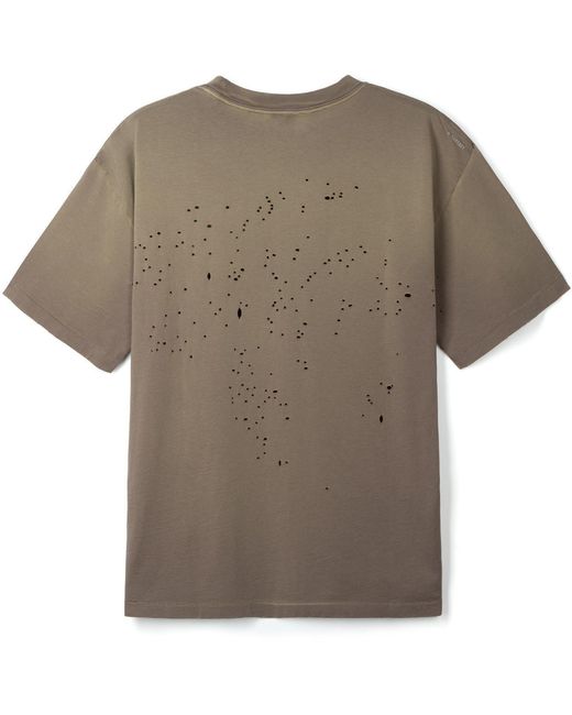 Satisfy Gray Simple T-Shirt for men