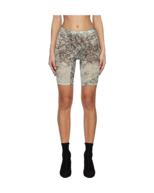 KNWLS Gray Elastic Waistband Shorts