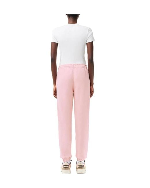 Lacoste Pink Jogger Pants