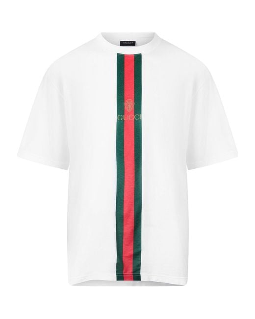 Gucci White Simple T-Shirt for men