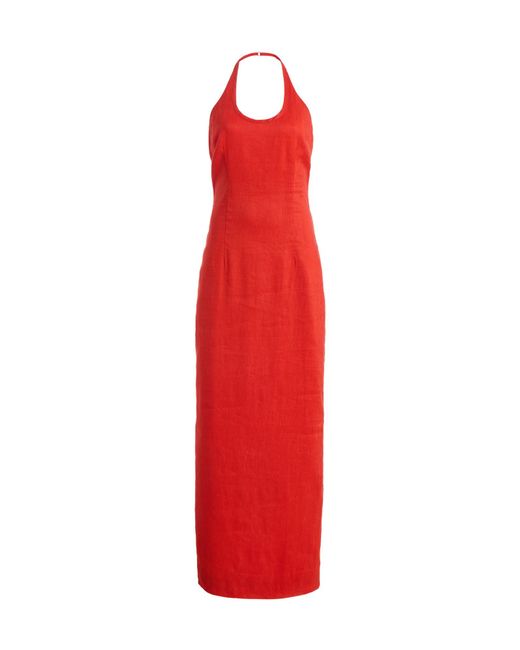 Sir Red Sleeveless Dress