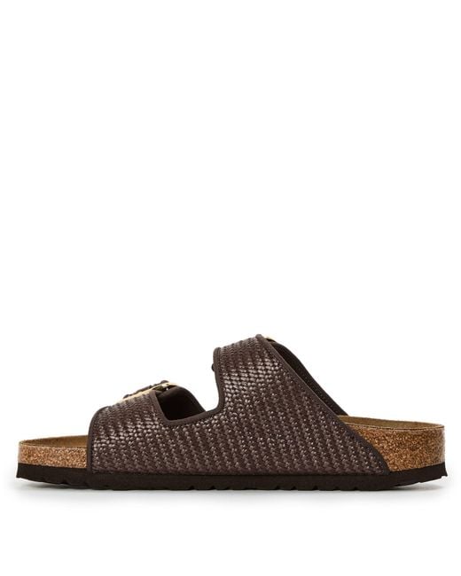 Birkenstock Brown Big Buckle Strap Sandals