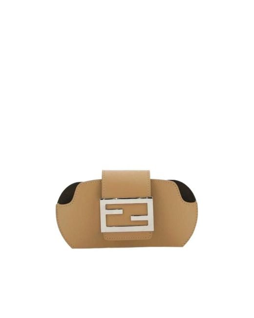 Fendi Multicolor Ff Baguette Clasp Glasses Case for men
