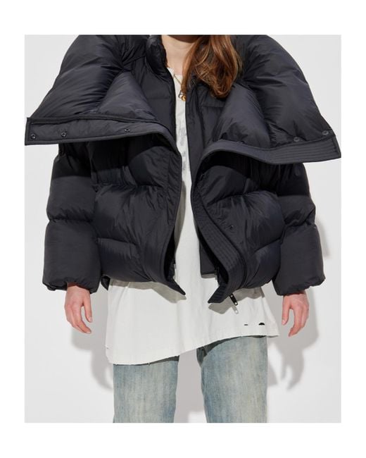 Balenciaga Blue Quilted Puffer Jacket