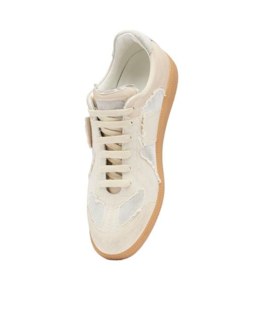 Maison Margiela White Replica Inside Out Sneakers