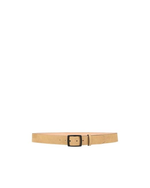 Rag & Bone Metallic Simple Suede Belt