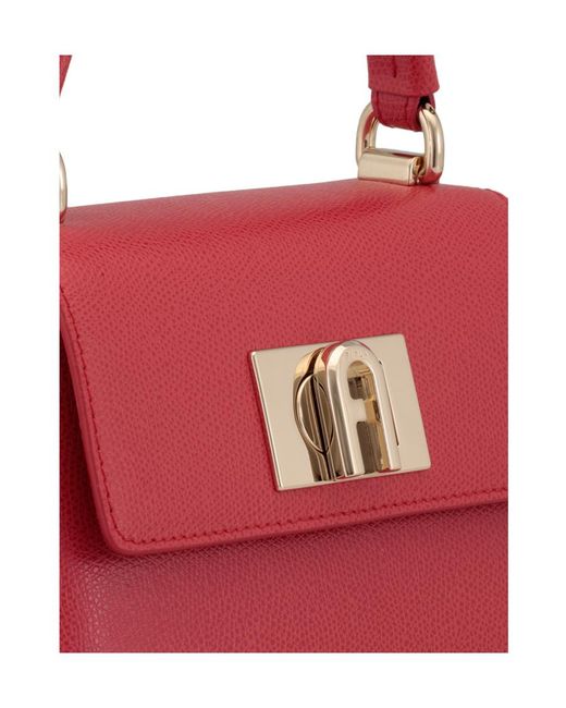 Furla Natural Grain Handbag