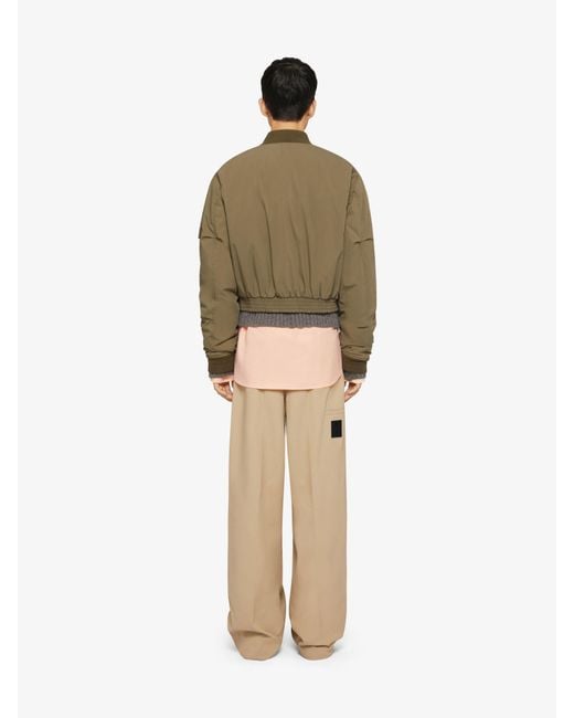 Givenchy Natural Extra Wide Chino Pants for men