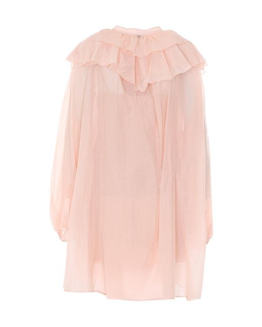 Aniye By Pink Carmen Ruffled Mini Dress