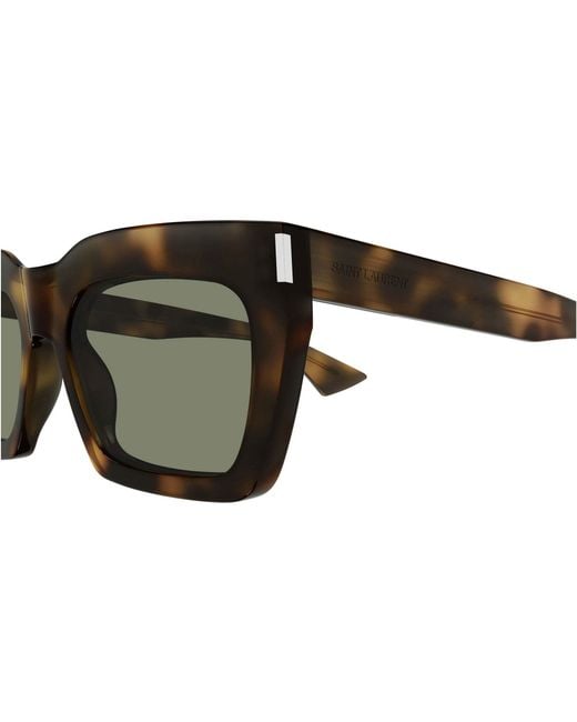 Saint Laurent Multicolor Eyewear Rectangular Frame Sunglasses for men